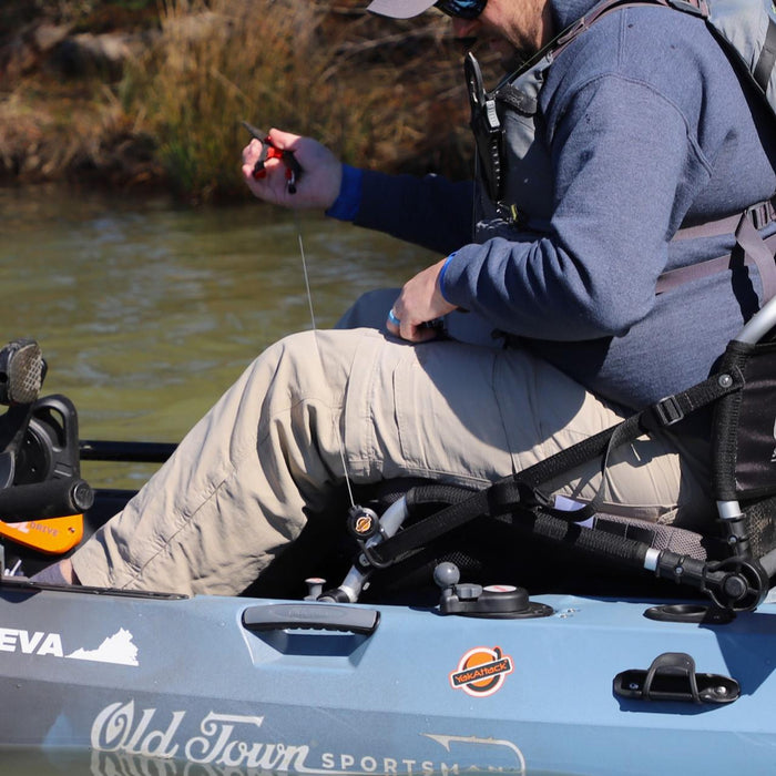 YakAttack - Single Attachment Clip-on Retractor 24"