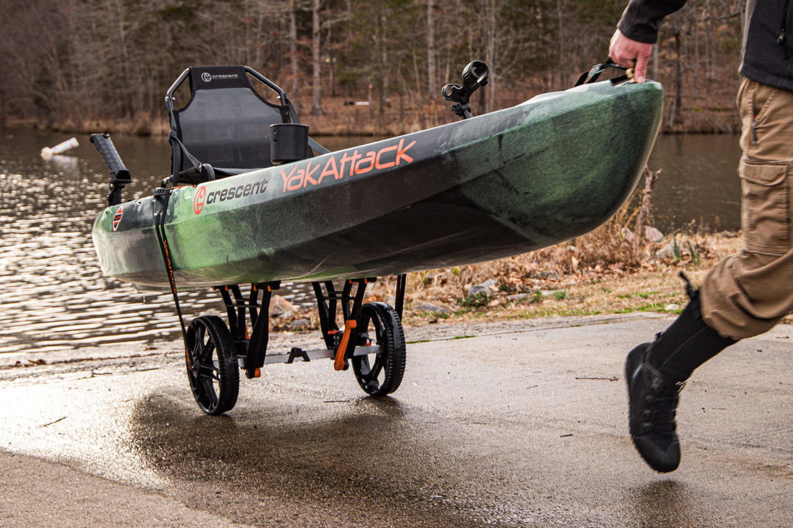 YakAttack - TowNStow Bunkster Kayak Cart