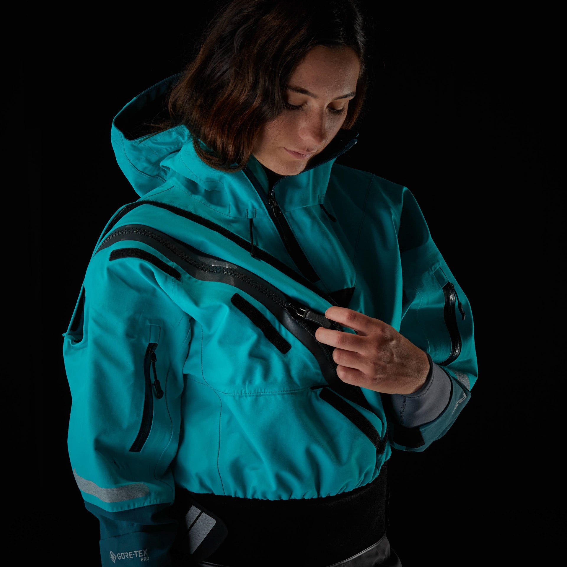 Frontenac Outfitters NRS Women's Navigator GORETEX Dry Suit