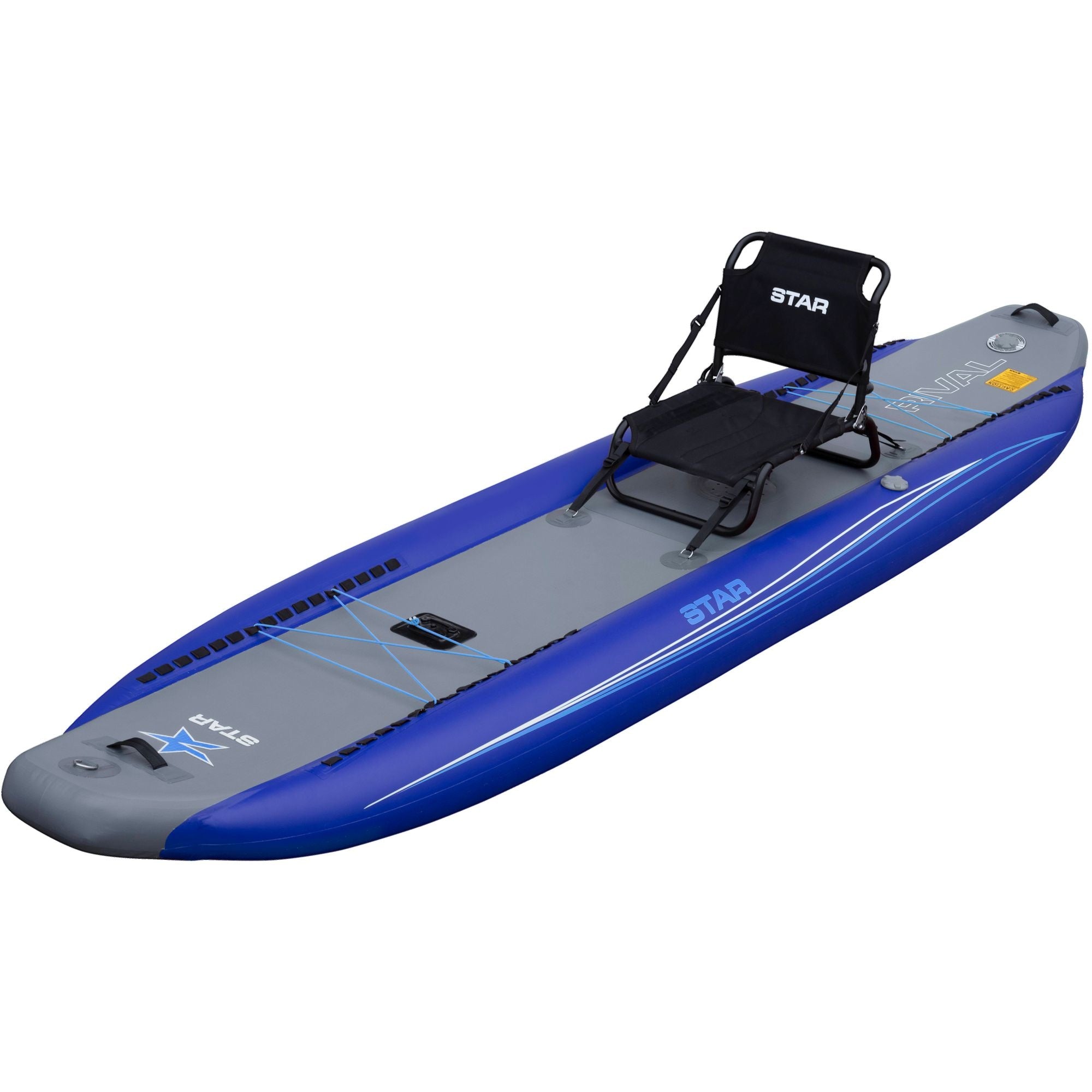 STAR - Rival Inflatable Kayak, Blue