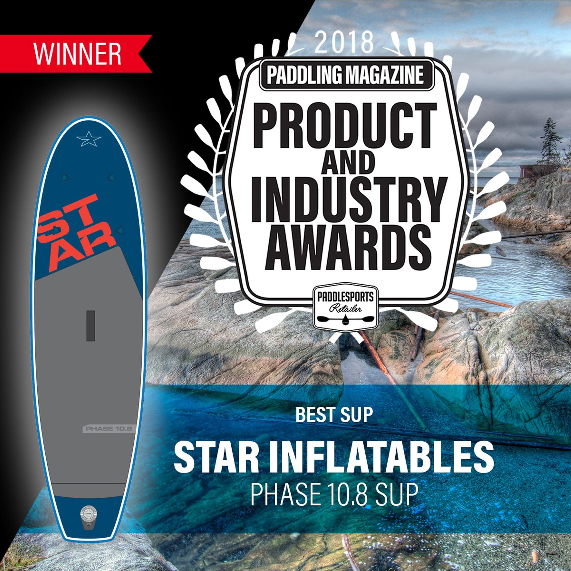 STAR - Phase Inflatable SUP