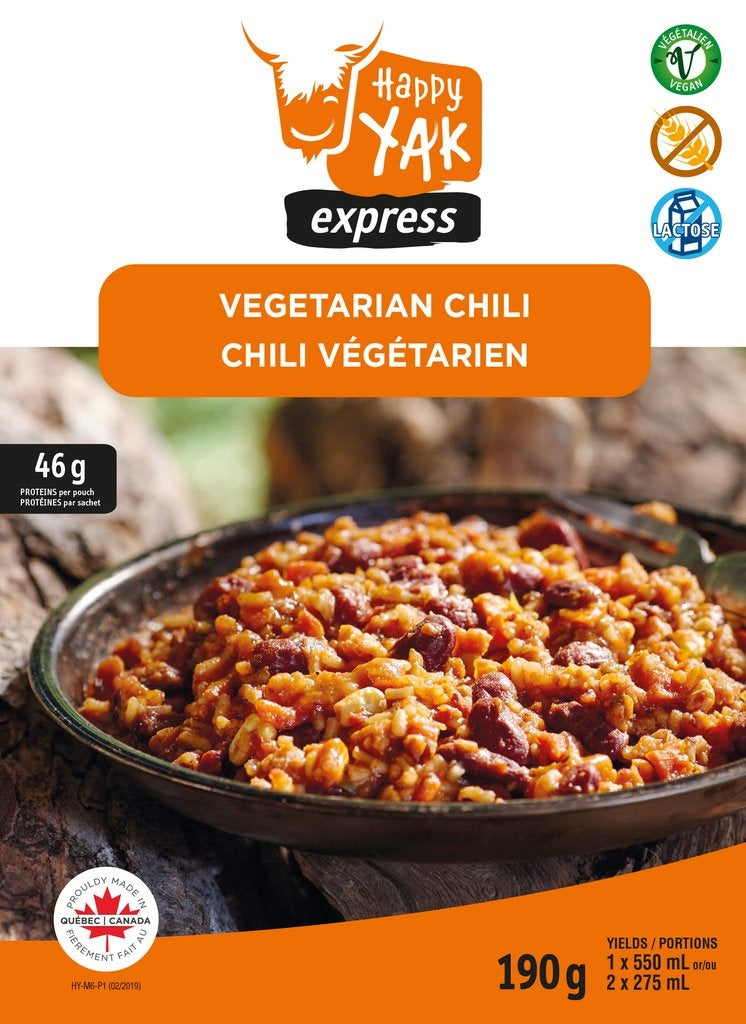 Happy Yak - Vegetarian Chili