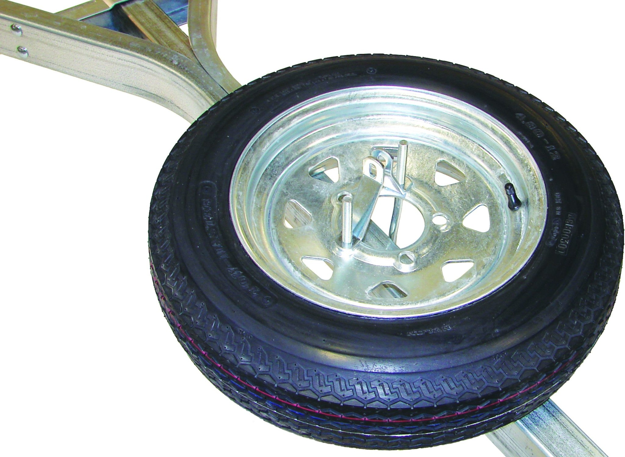 Malone - MicroSport - 12" Galvanized Spare Tire w/Lock Attachment