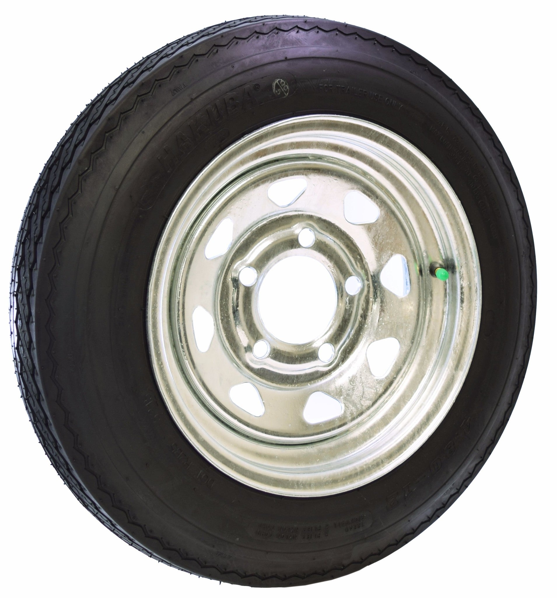 Malone - MicroSport - 12" Galvanized Spare Tire w/Lock Attachment